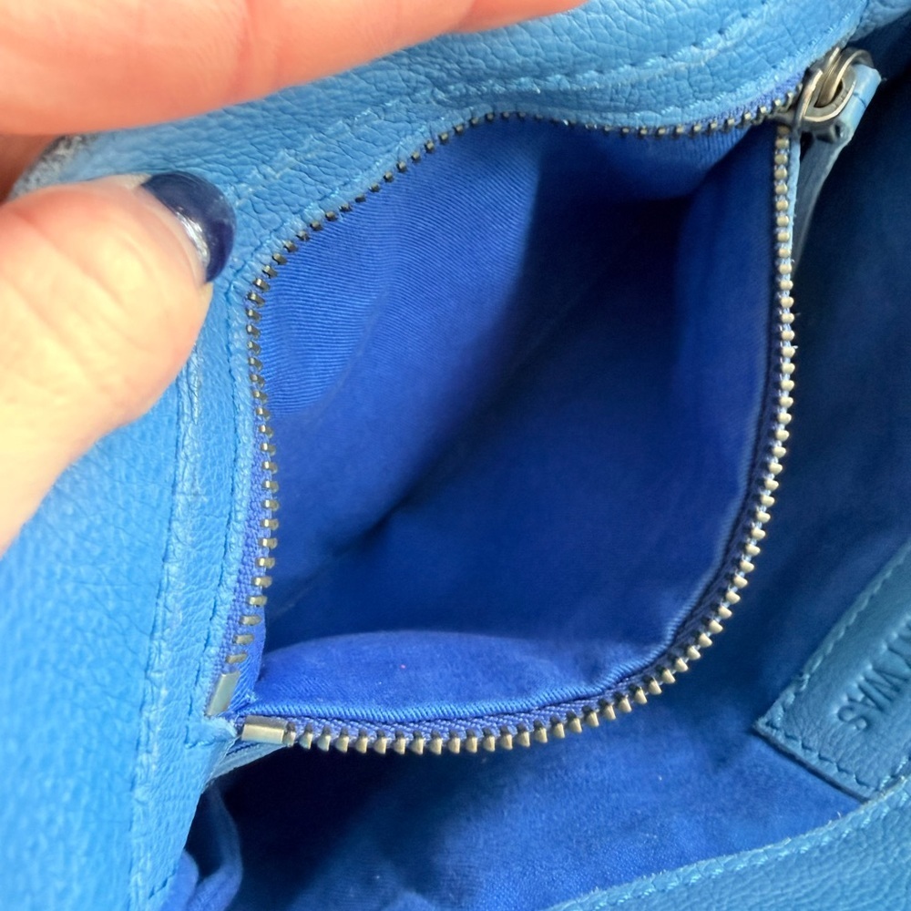 Johnny Was Light Blue Crossbody Bag - Picture 6 of 12